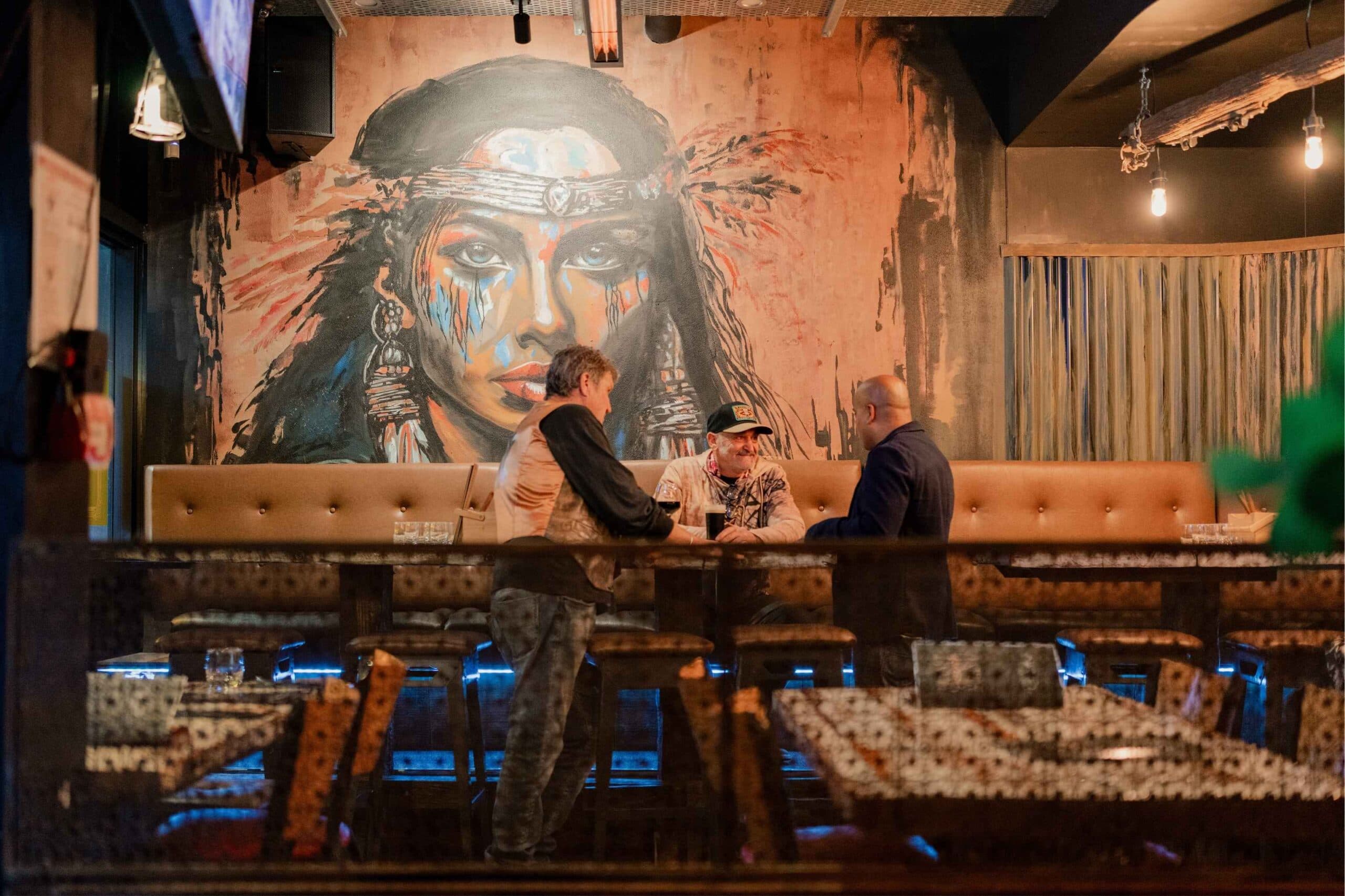 Texas Grill Christchurch restaurant interior