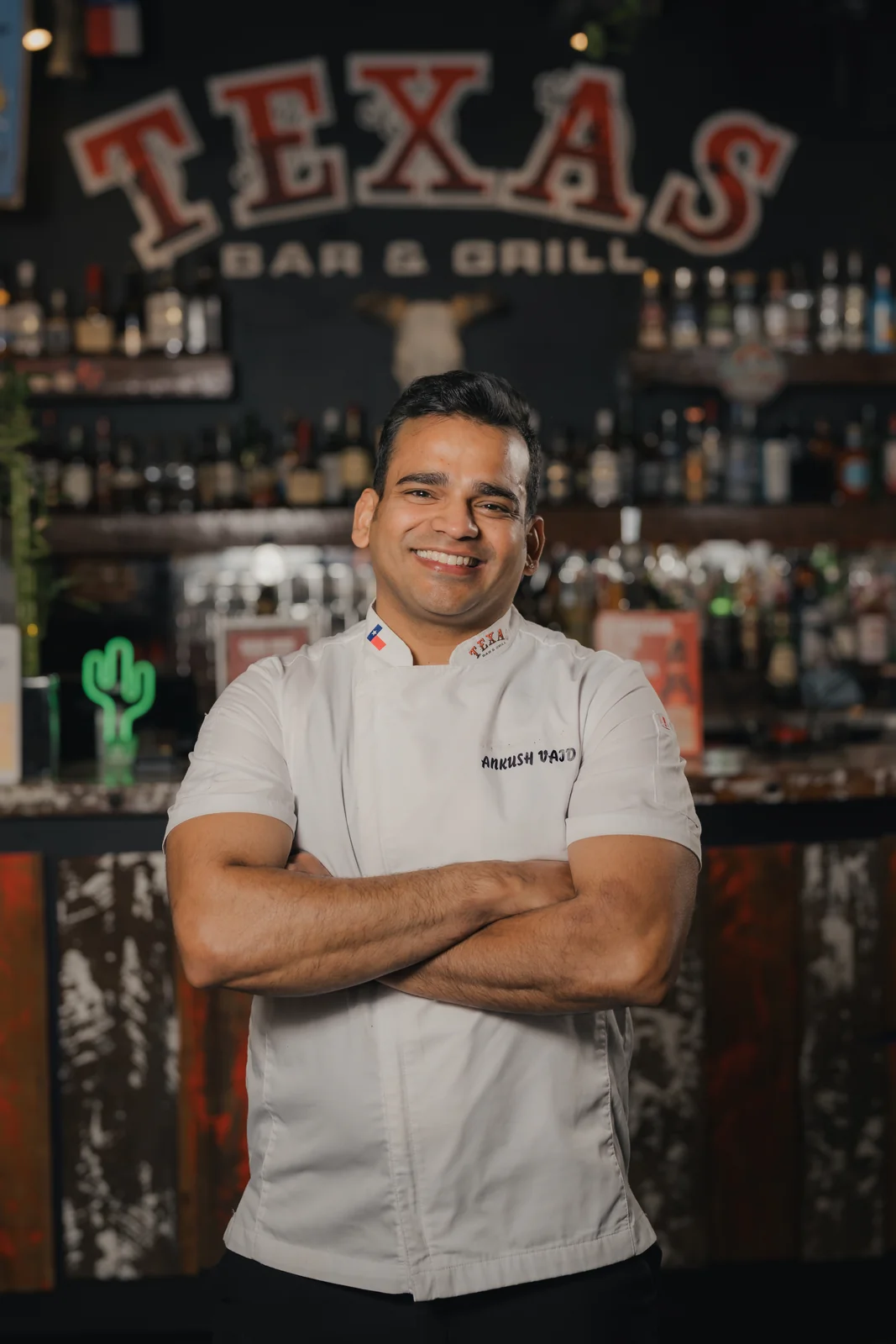 Texas Bar & Grill kitchen team in Christchurch
